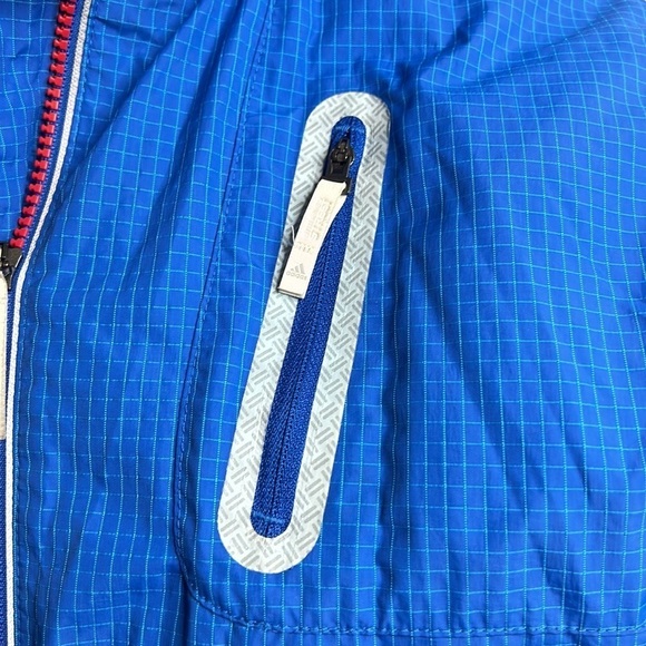 Adidas 2 In 1 Coat Blue M/L Removable Liner Cold Winter - Picture 4 of 9